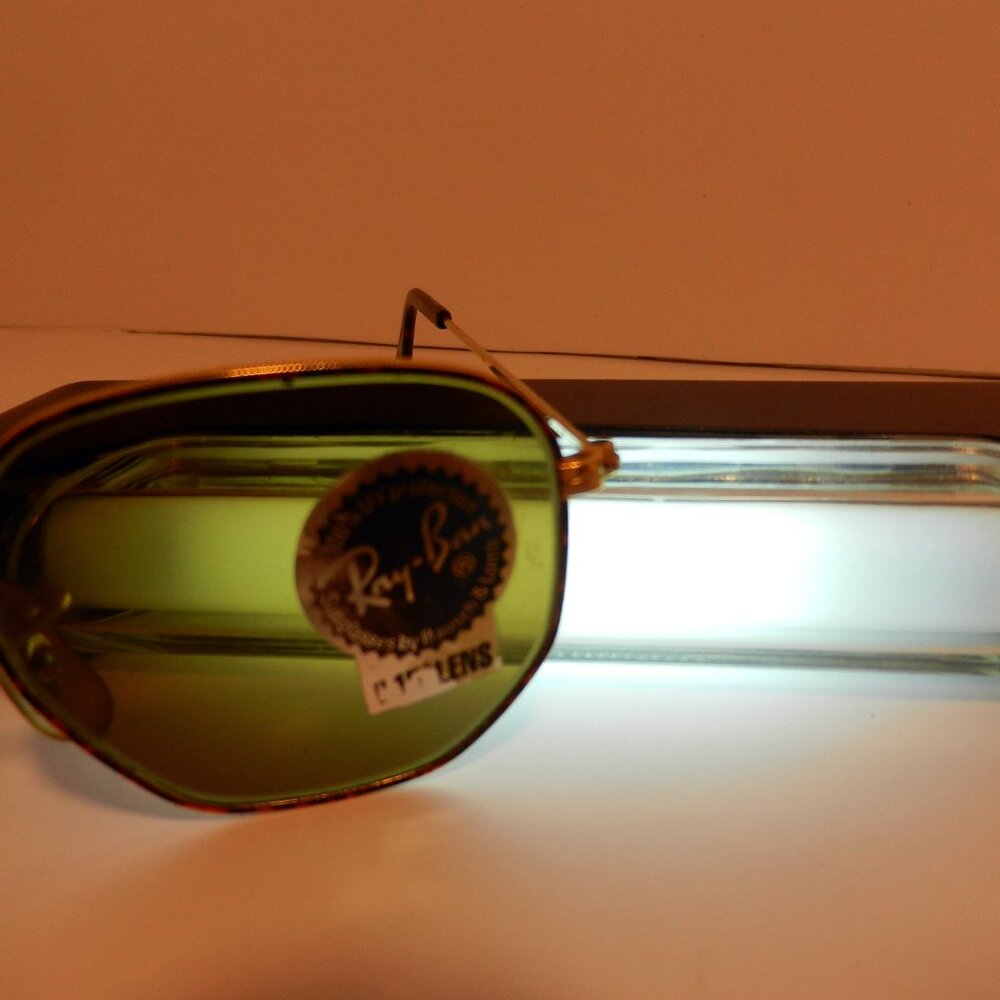 B&L Ray-Ban Classy W2184 XUAS ADGE BrownTortoise G-15 Lenses NOS Sunglasses 3566 - Picture 13 of 14